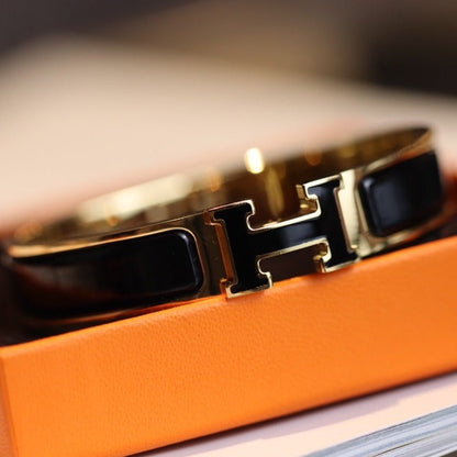 [Max Jewelry ]H BRACELET 12MM GOLD