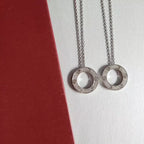 [Plus&Max]LOVE NECKLACE ADJUSTABLE SILVER
