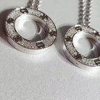 [Plus&Max]LOVE NECKLACE ADJUSTABLE SILVER