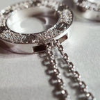 [Plus&Max]LOVE NECKLACE ADJUSTABLE SILVER
