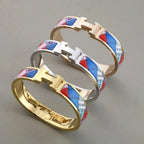 [Plus&Max]H BRACELET DOTTED BORDER 12MM