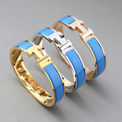 [Max Jewelry ]H BRACELET TURQUOISE 12MM