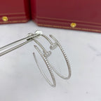 [Plus&Max]JUSTE EARRINGS FULL DIAMONDS 1.8MM