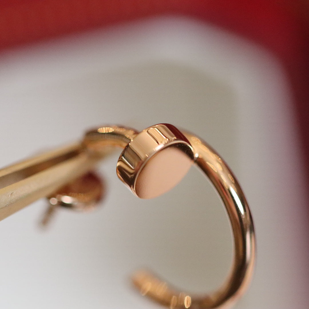 [Max Jewelry ]JUSTE EARRINGS PINK GOLD
