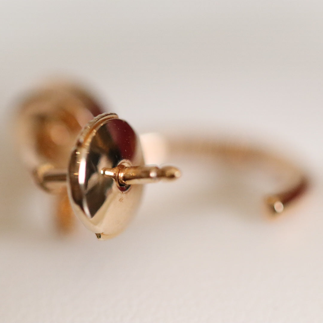 [Max Jewelry ]JUSTE EARRINGS PINK GOLD