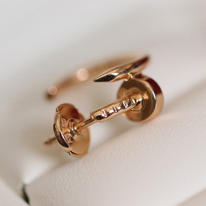 [Max Jewelry ]JUSTE EARRINGS PINK GOLD