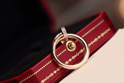 [Max Jewelry ]JUSTE RING 2.65MM PINK GOLD DIAMOND
