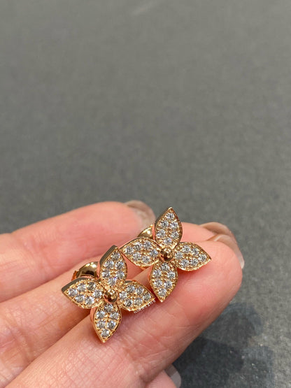[Max Jewelry ]STAR DIAMOND EARRINGS