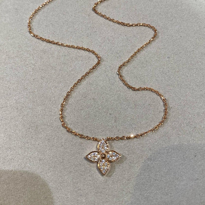 [Max Jewelry ]STAR DIAMOND NECKALCE