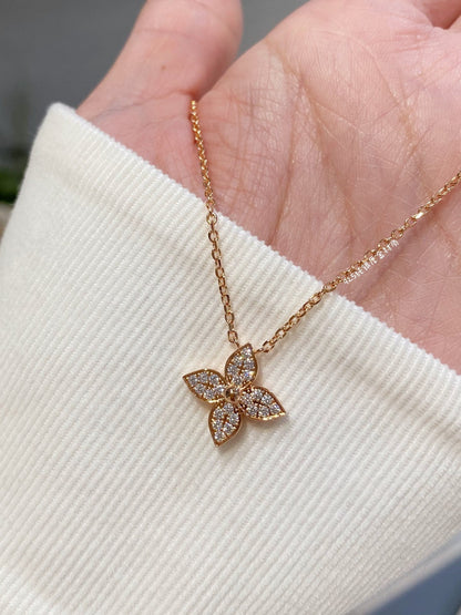 [Max Jewelry ]STAR DIAMOND NECKALCE