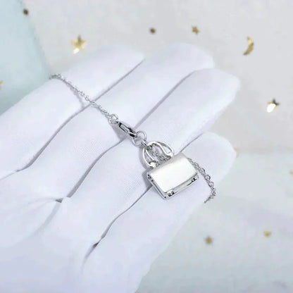 [Max Jewelry ]AMULETTE PEDANT SILVER NECKLACE