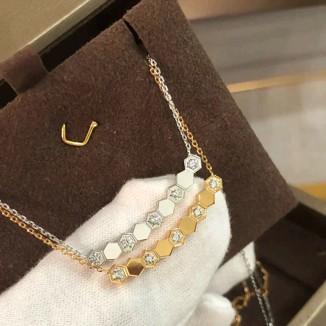 [Max Jewelry ]BEE LOVE NECKLACE DIAMOND