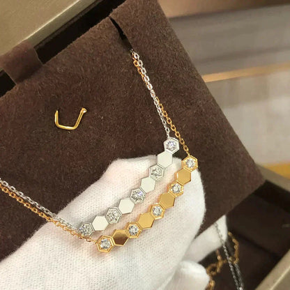 [Max Jewelry ]BEE LOVE NECKLACE DIAMOND