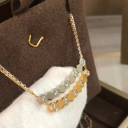 [Max Jewelry ]BEE LOVE NECKLACE DIAMOND