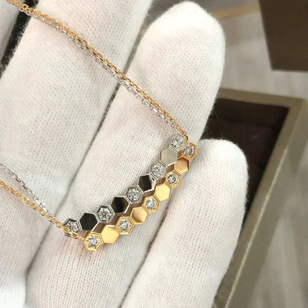 [Max Jewelry ]BEE LOVE NECKLACE DIAMOND