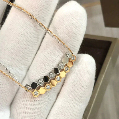 [Max Jewelry ]BEE LOVE NECKLACE DIAMOND