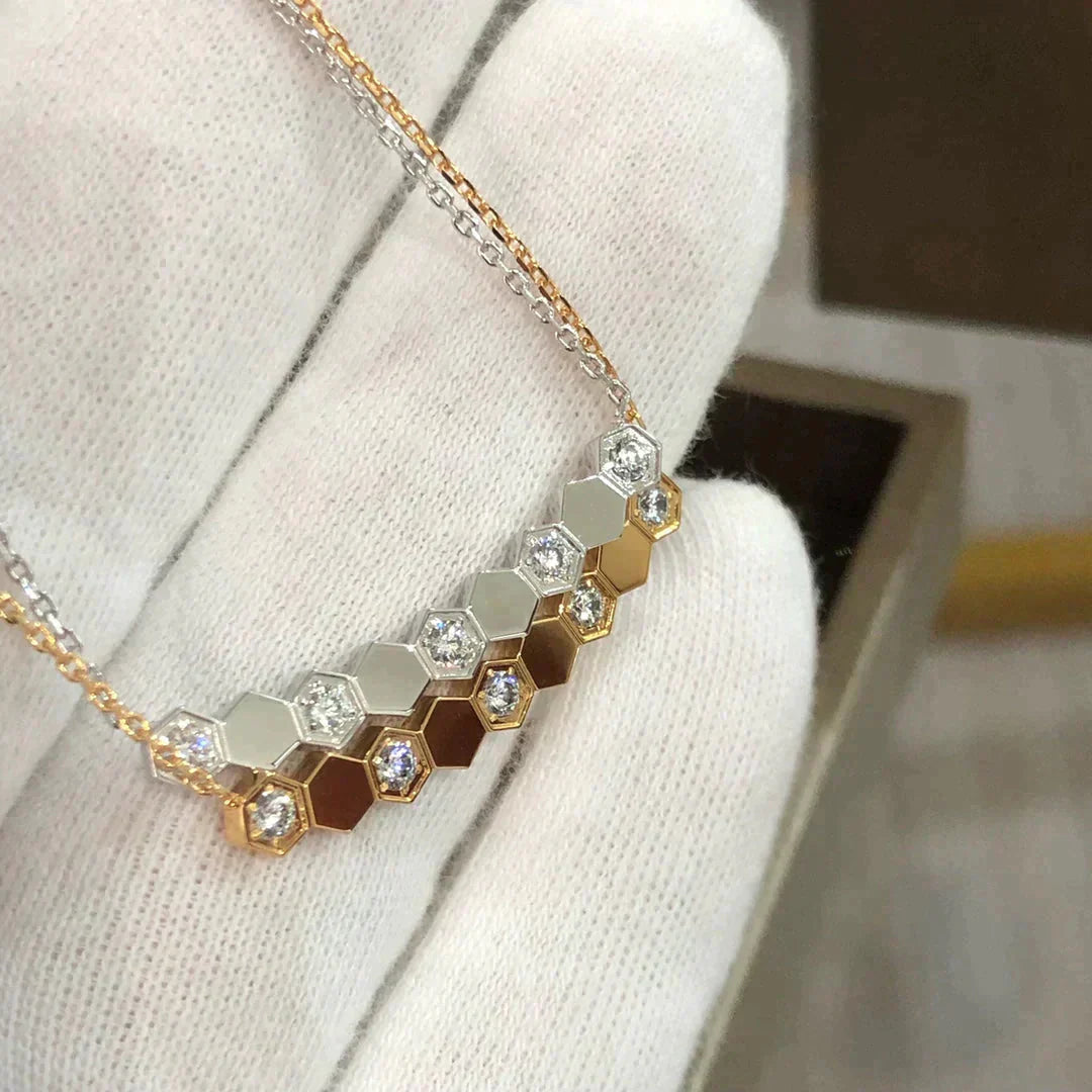 [Max Jewelry ]BEE LOVE NECKLACE DIAMOND