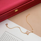 [Plus&Max]STAR 1 DIAMOND PINK GOLD BRACELET