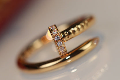 [Max Jewelry ]JUSTE RING 2.65MM GOLD DIAMOND