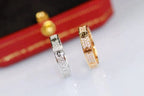 [Plus&Max]LOVE RING 3.6MM DIAMOND PAVED