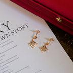 [Plus&Max]STAR DIAMONDS EARRINGS GOLD