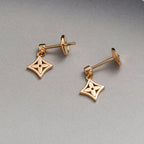 [Plus&Max]STAR EARRINGS GOLD
