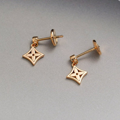 [Max Jewelry ]STAR EARRINGS GOLD