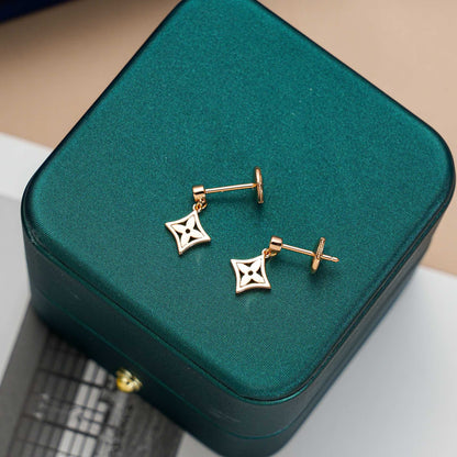 [Max Jewelry ]STAR EARRINGS GOLD