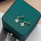 [Plus&Max]STAR EARRINGS GOLD