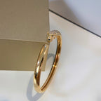 [Plus&Max]PANTHERE GOLD DIAMOND OPEN BRACELET