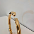 [Plus&Max]PANTHERE GOLD OPEN BRACELET