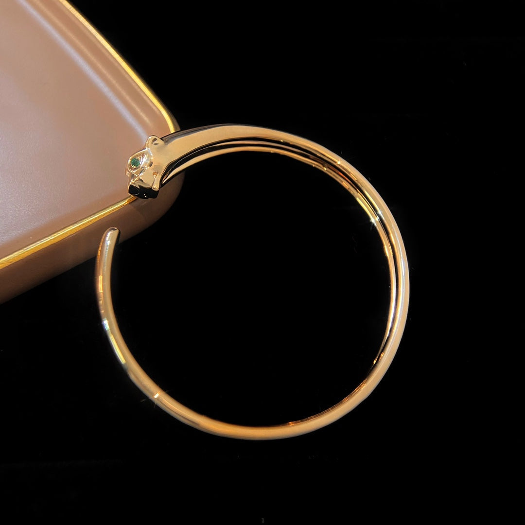 [Max Jewelry ]PANTHERE GOLD OPEN BRACELET