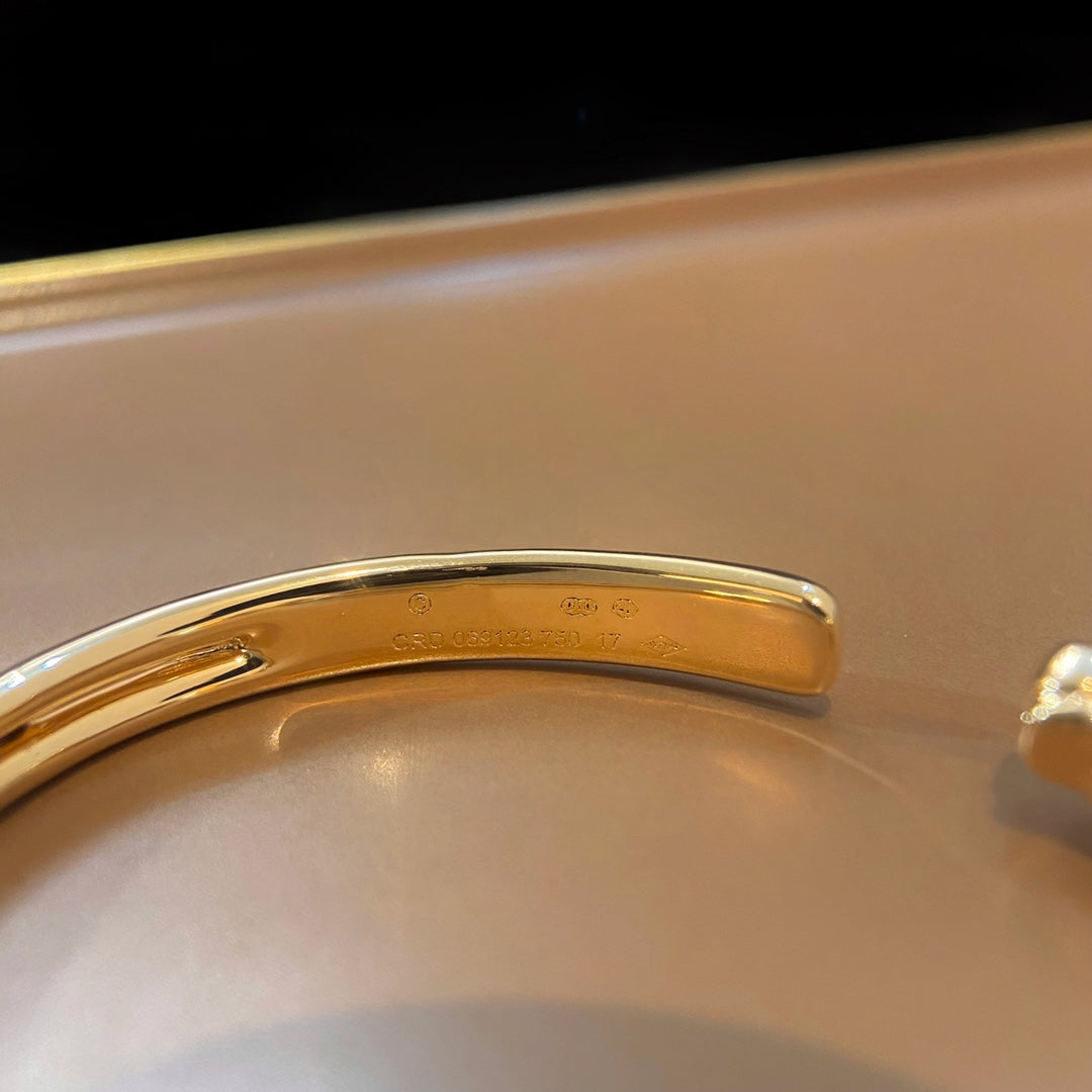 [Max Jewelry ]PANTHERE GOLD OPEN BRACELET