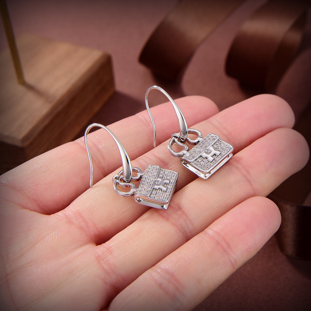 [Max Jewelry ]KELLY DIAMOND EARRINGS