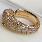 [Plus&Max]PANTHERE PINK GOLD DIAMOND RING