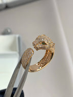 [Plus&Max]PANTHERE PINK GOLD DIAMOND RING
