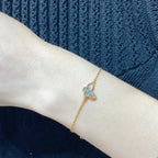[Plus&Max]BUTTERFLY DARK MOP BUTTERFLY BRACELET