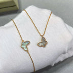 [Plus&Max]BUTTERFLY DARK MOP BUTTERFLY BRACELET