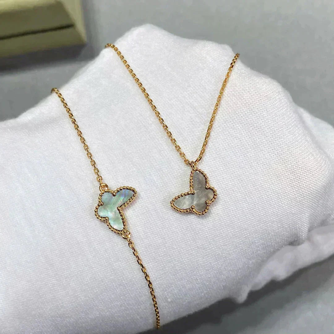 [Max Jewelry ]BUTTERFLY DARK MOP BUTTERFLY BRACELET