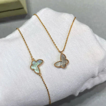 [Max Jewelry ]BUTTERFLY DARK MOP BUTTERFLY BRACELET