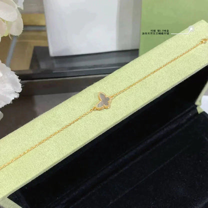 [Max Jewelry ]BUTTERFLY DARK MOP BUTTERFLY BRACELET
