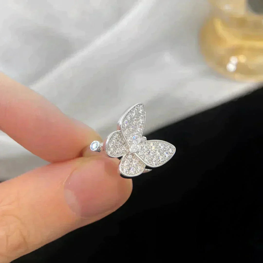 [Max Jewelry ]BUTTERFLY DIAMOND RING