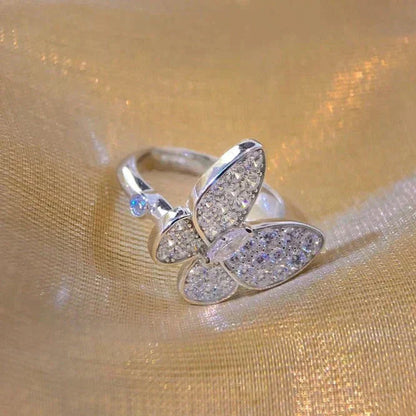 [Max Jewelry ]BUTTERFLY DIAMOND RING