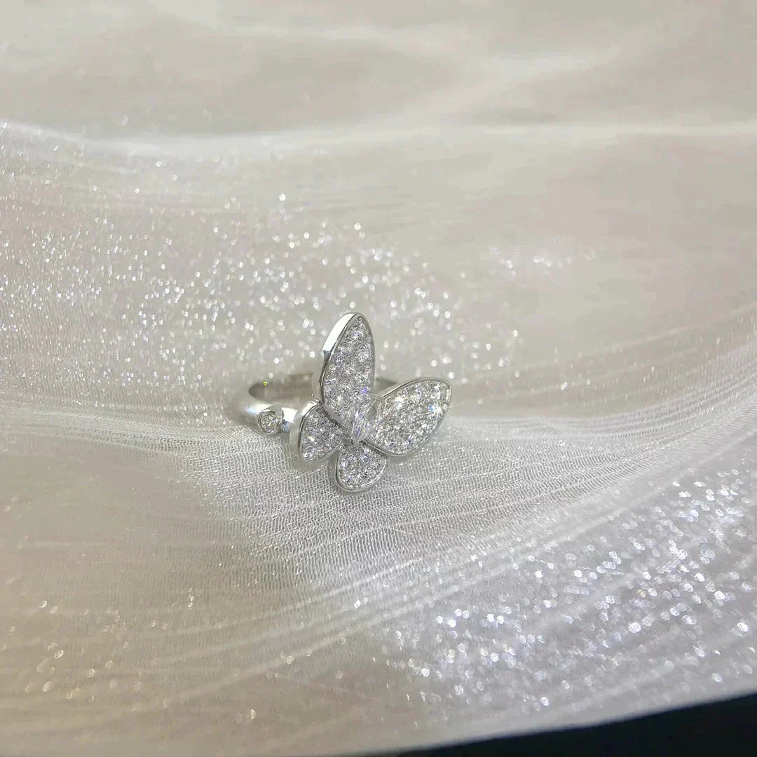 [Max Jewelry ]BUTTERFLY DIAMOND RING