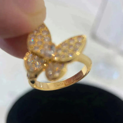 [Max Jewelry ]BUTTERFLY DIAMOND RING