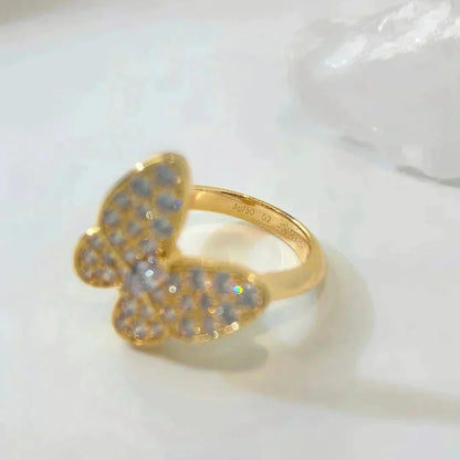 [Max Jewelry ]BUTTERFLY DIAMOND RING