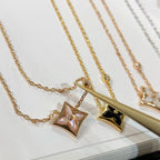 [Plus&Max]STAR BLACK MOP NECKLACE