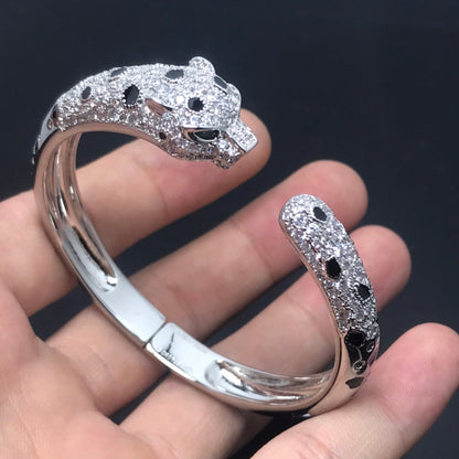 [Max Jewelry ]PANTHERE BIG BRACELET DIAMONDS