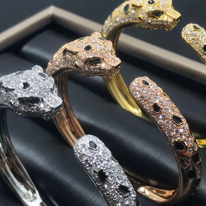 [Max Jewelry ]PANTHERE BIG BRACELET DIAMONDS