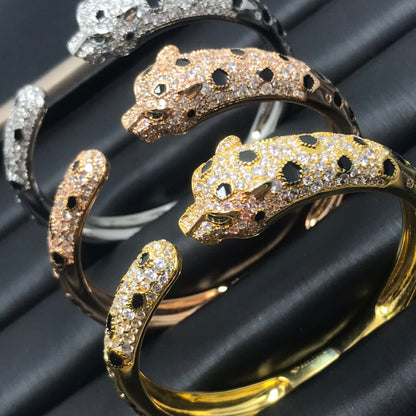[Max Jewelry ]PANTHERE BIG BRACELET DIAMONDS